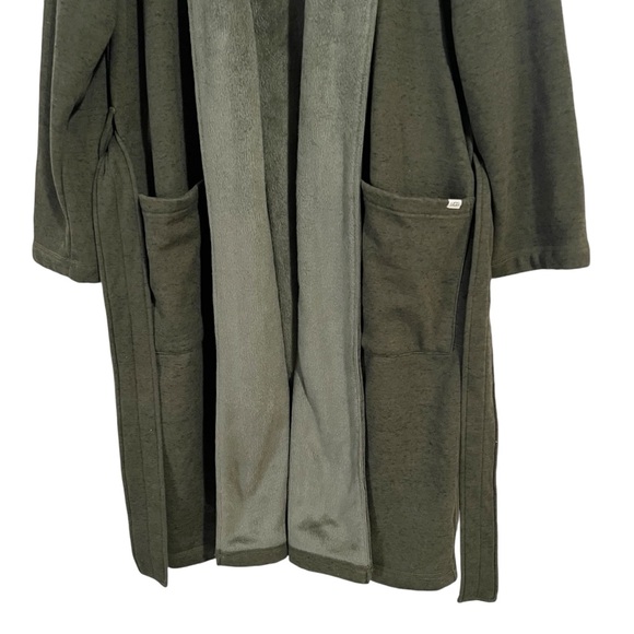 UGG Men's Robinson Two-Tone Robe in Volcano Heather Size M/L - Picture 8 of 12